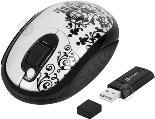 Мышь G-Cube Endless Note G4BW-20EN black/white - фото 2