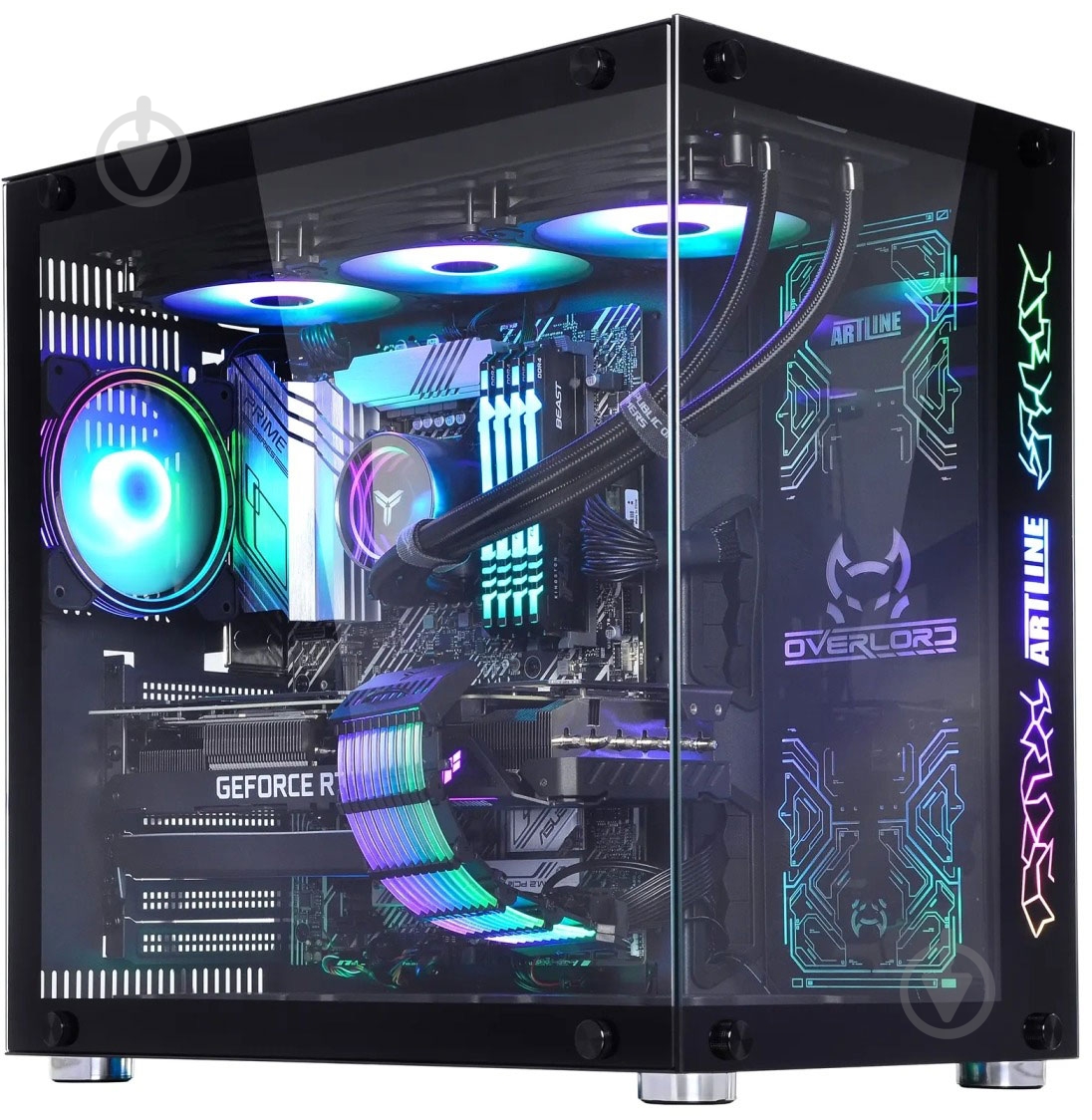 Компьютер Artline Overlord X97 (X97v84) black - фото 4