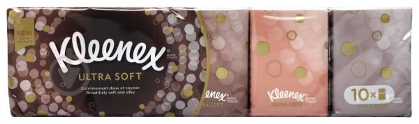 Носові хустинки кишеньки Kleenex Ultra Soft Mini 10 упаковок 7 шт. - фото 1 Носові хустинки кишеньки Kleenex Ultra Soft Mini 10 упаковок 7 шт. - фото 1
