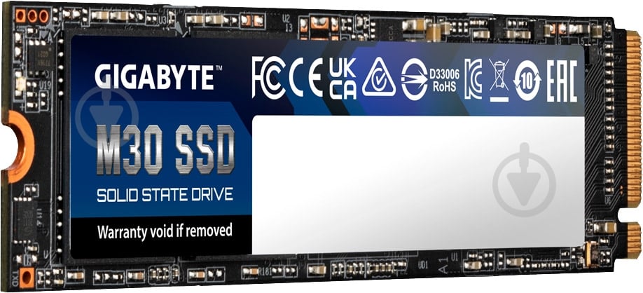 SSD-накопитель Gigabyte 512GB M.2 PCI Express 3.0 x4 3D TLC NAND (GP-GM30512G-G) - фото 2 SSD-накопитель Gigabyte 512GB M.2 PCI Express 3.0 x4 3D TLC NAND (GP-GM30512G-G) - фото 2