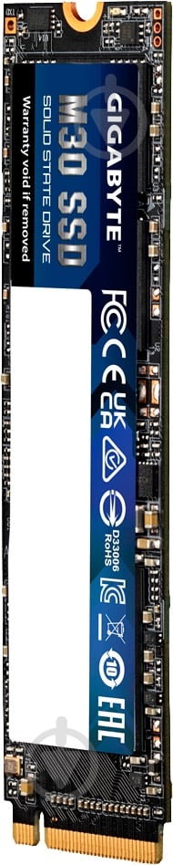 SSD-накопитель Gigabyte 512GB M.2 PCI Express 3.0 x4 3D TLC NAND (GP-GM30512G-G) - фото 4 SSD-накопитель Gigabyte 512GB M.2 PCI Express 3.0 x4 3D TLC NAND (GP-GM30512G-G) - фото 4