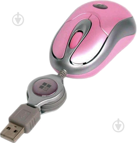 Мышь G-Cube GOP-20P pink/silver - фото 2