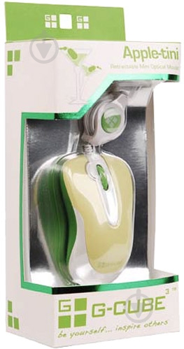 Мышь G-Cube GOT-60A Apple Tini green - фото 4