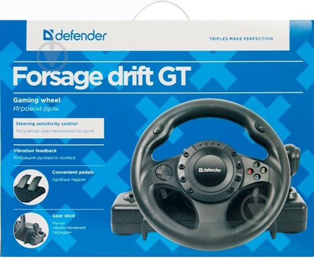 Руль Defender Forsage Drift GT - фото 6
