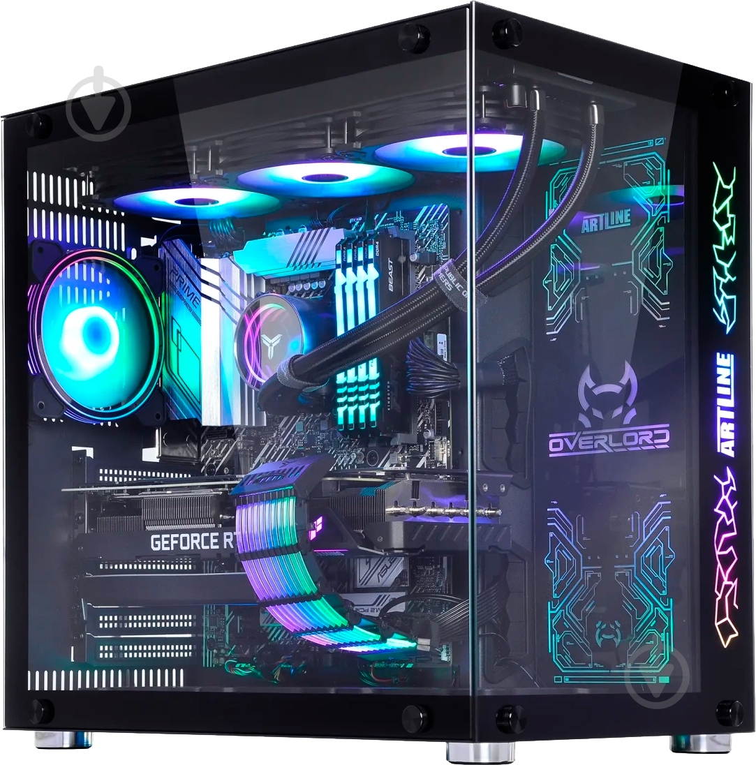 Системный блок Artline Overlord X97 (X97v88) black - фото 1 Системный блок Artline Overlord X97 (X97v88) black - фото 1