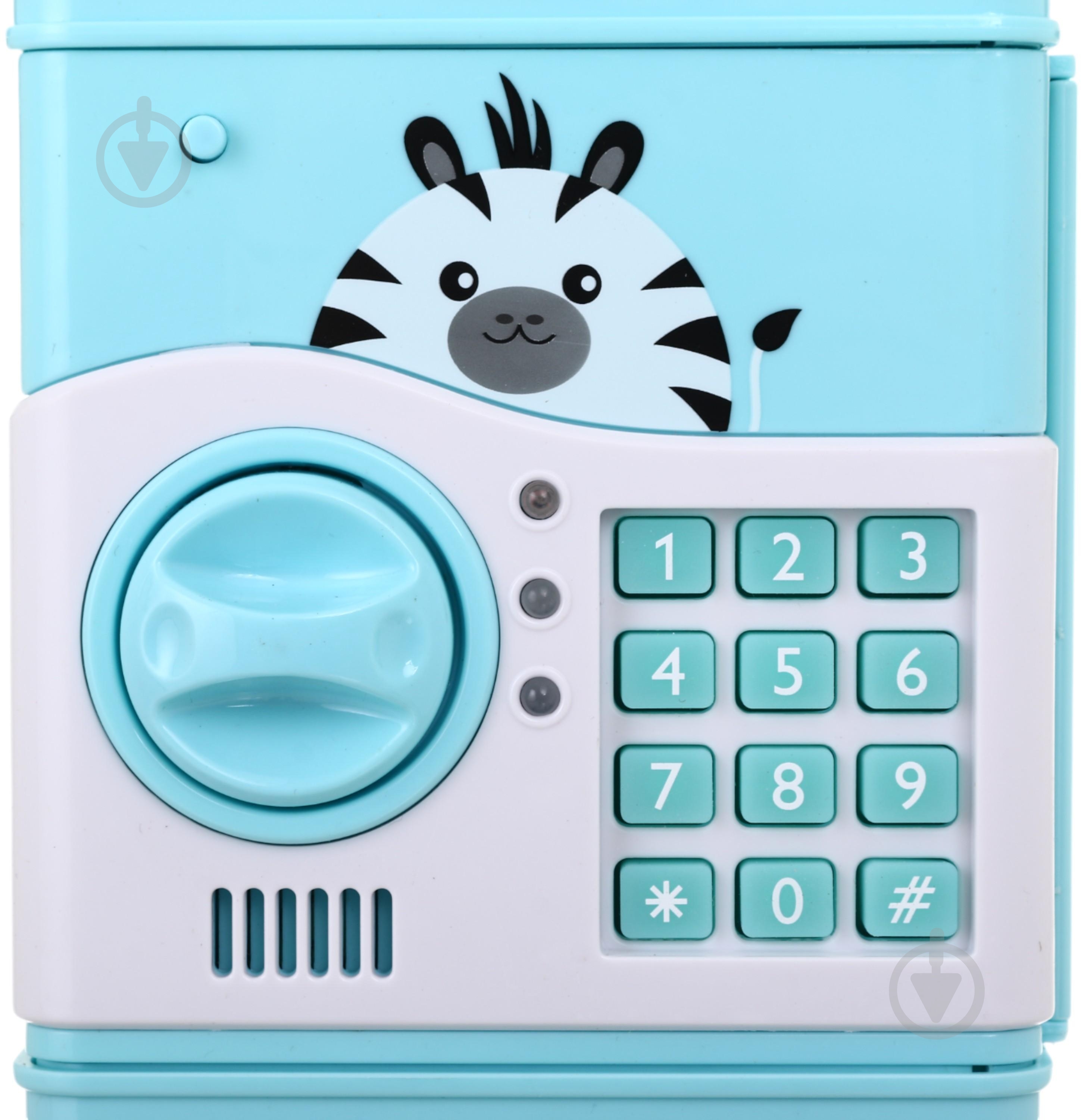 Сейф игровой Cartoon Mini голубой MX0225388 - фото 8