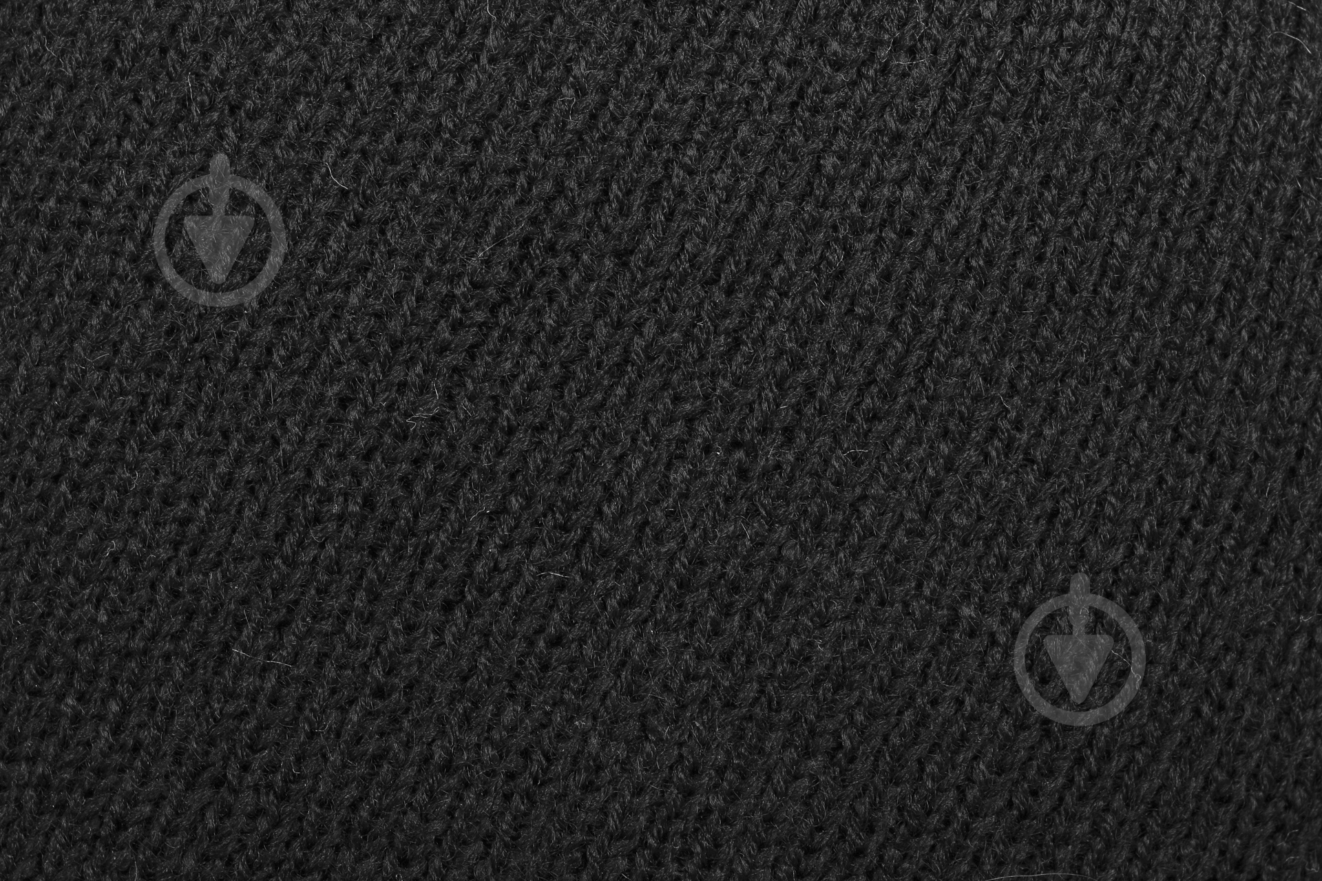 Шапка акрилова черный - фото 3