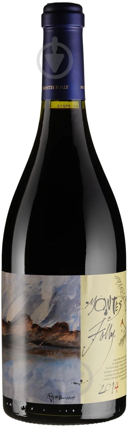 Вино Montes Folly 2014 Montes 0,75 л - фото 1