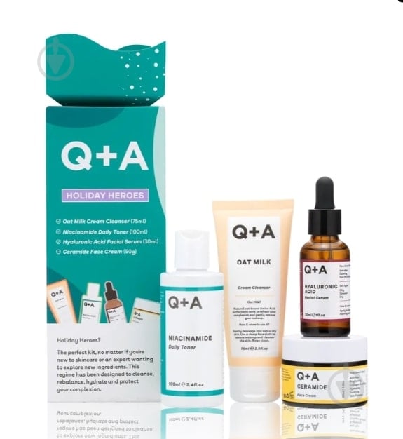 Набор подарочный Q+A Holiday Heroes Gift Set - фото 1