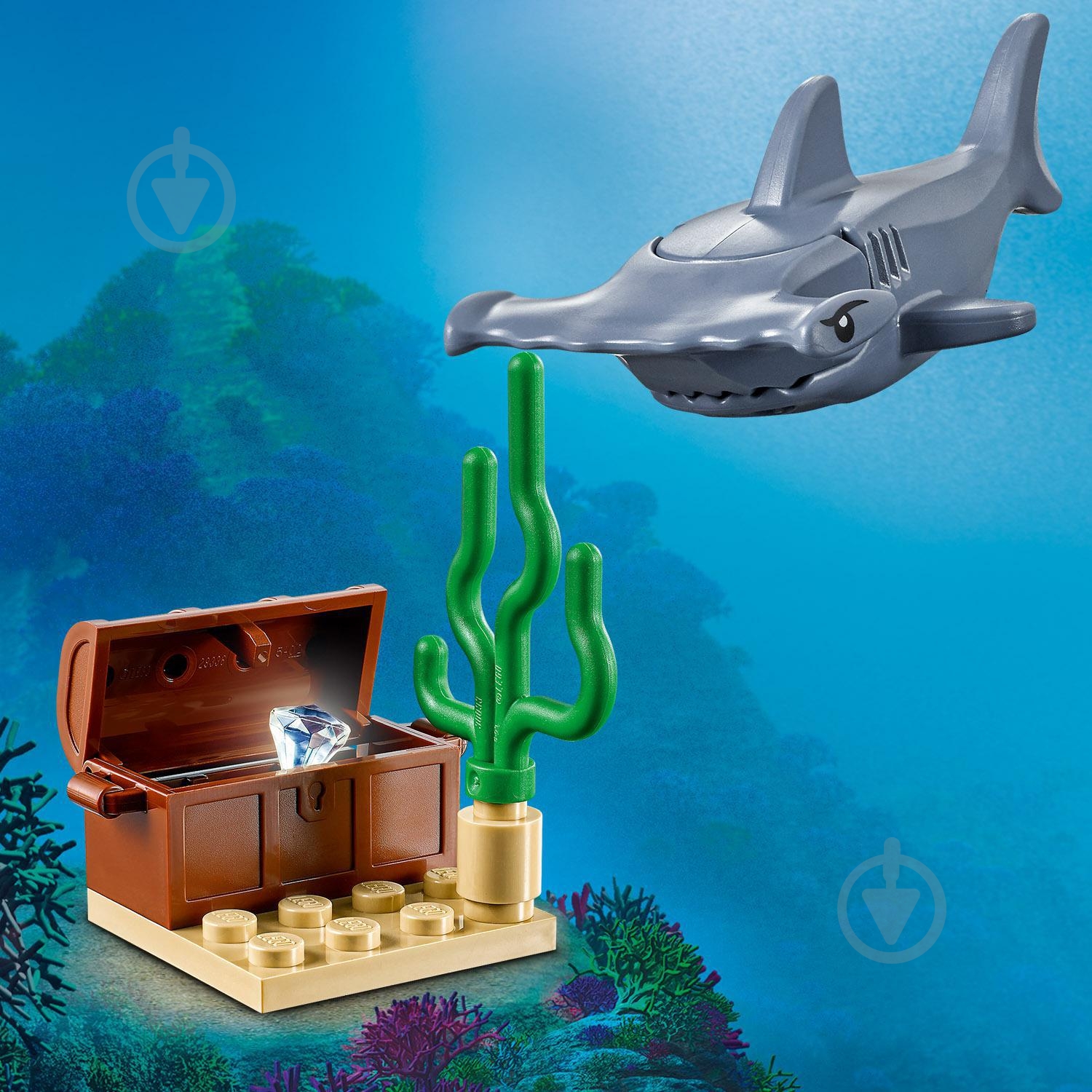 Конструктор LEGO City Океан: міні-субмарина 60263 - фото 9 Конструктор LEGO City Океан: міні-субмарина 60263 - фото 9