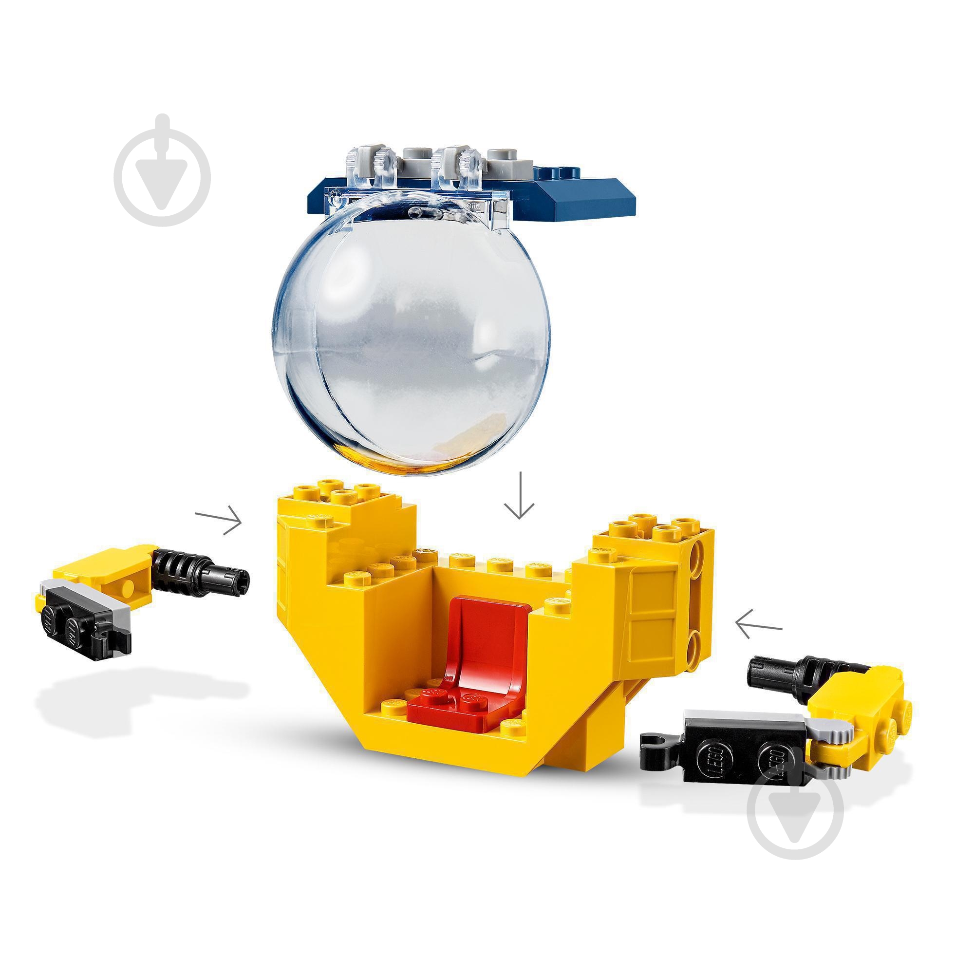Конструктор LEGO City Океан: міні-субмарина 60263 - фото 7 Конструктор LEGO City Океан: міні-субмарина 60263 - фото 7