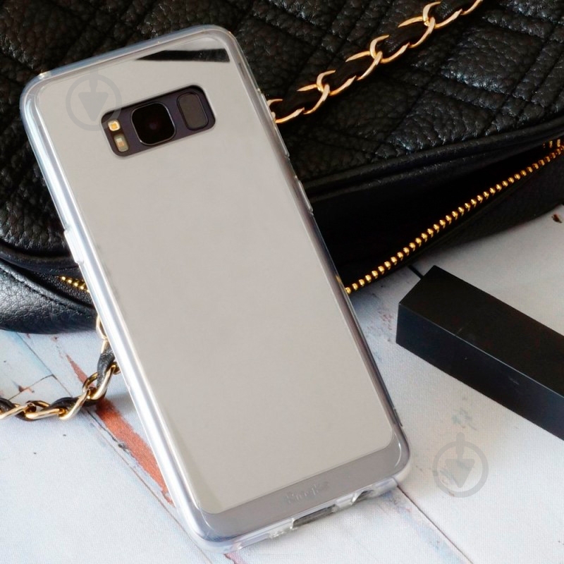Чехол Ringke Fusion Mirror для Samsung Galaxy S8 Plus Silver (RCS4385) - фото 3