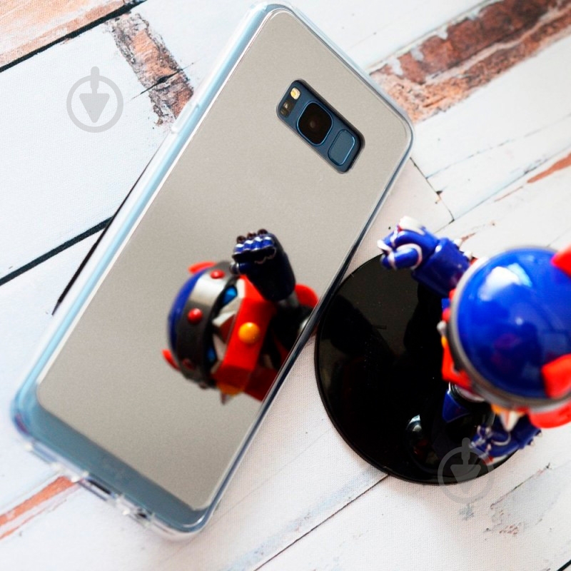 Чехол Ringke Fusion Mirror для Samsung Galaxy S8 Plus Silver (RCS4385) - фото 5