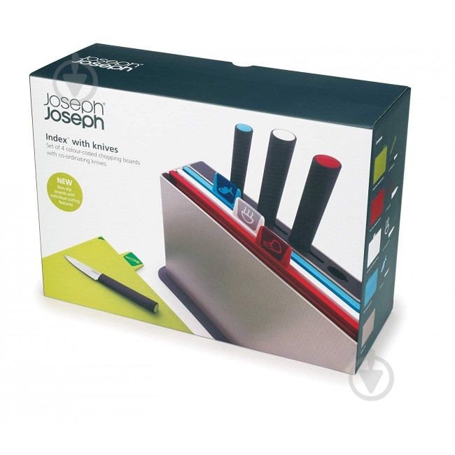 Набор досок разделочных с ножами Joseph Joseph Index 8 предметов - фото 8 Набор досок разделочных с ножами Joseph Joseph Index 8 предметов - фото 8
