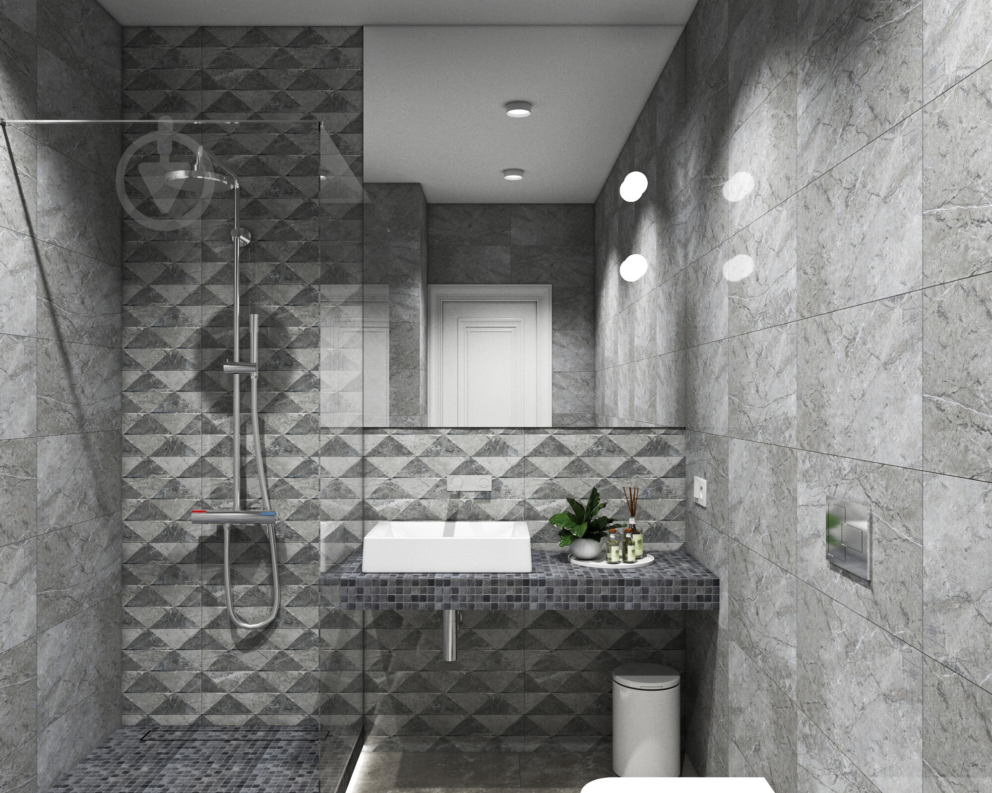 Плитка EcoCeramic BERNINI COLD RLV 31,6х60 - фото 5