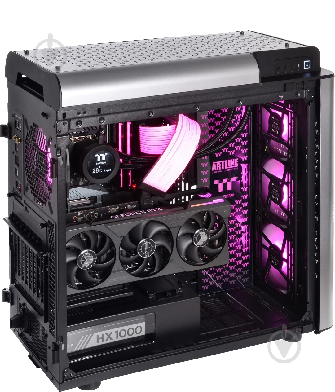 Компьютер Artline Overlord X99 (X99v68Win) silver/black - фото 6