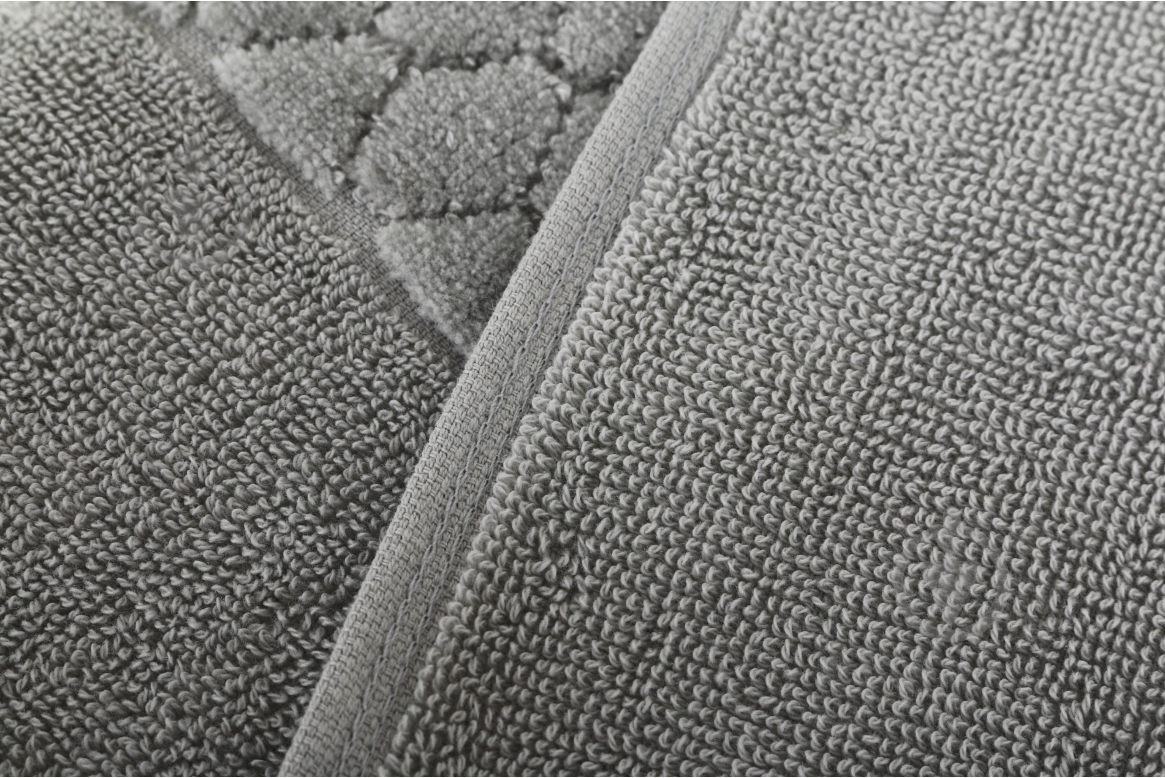 Рушник махровий VELOUR CELLS 33x50 см сірий La Nuit - фото 3