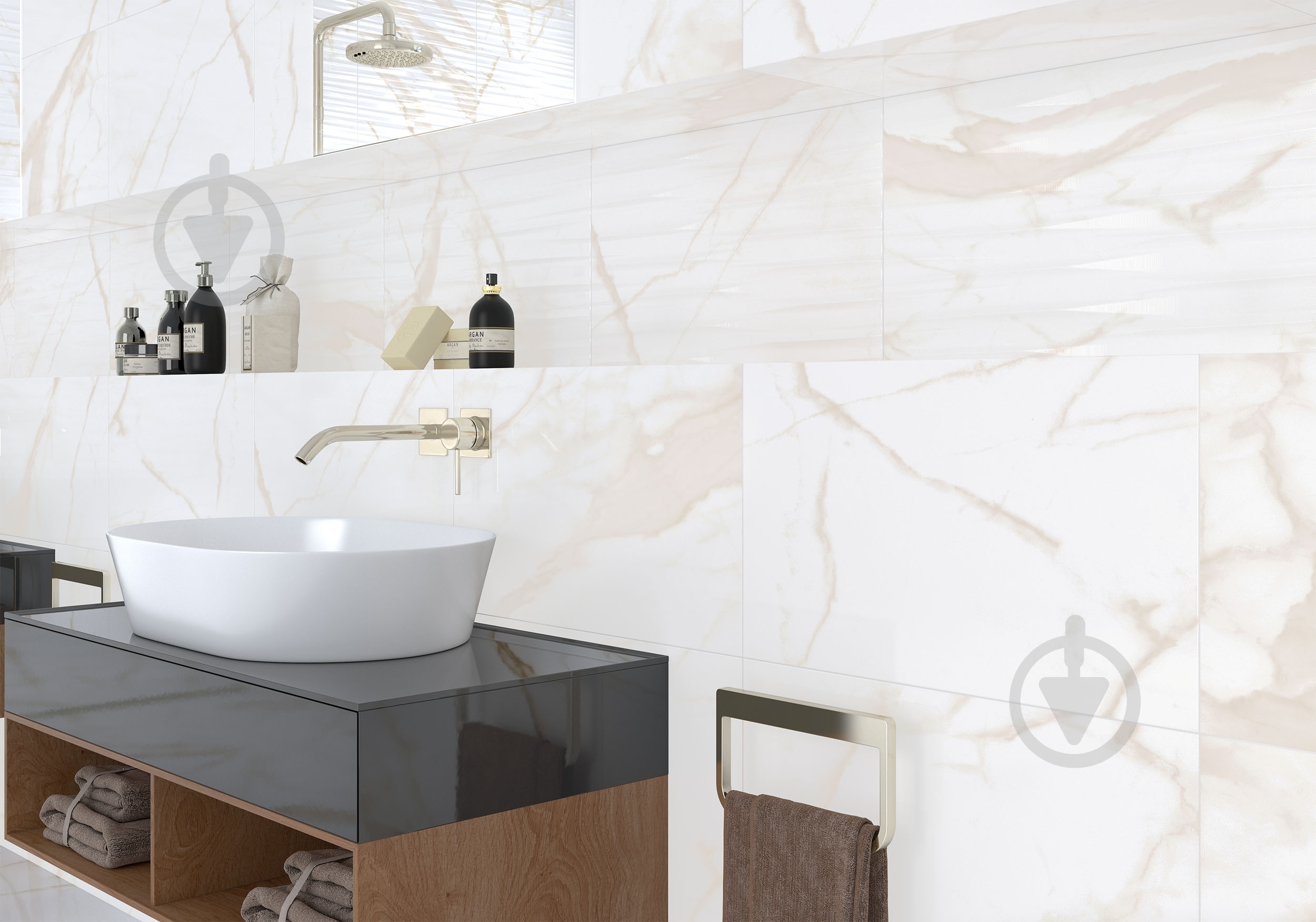 Плитка EcoCeramic ESSENTIAL GOLD RLV 25х70 - фото 3 Плитка EcoCeramic ESSENTIAL GOLD RLV 25х70 - фото 3