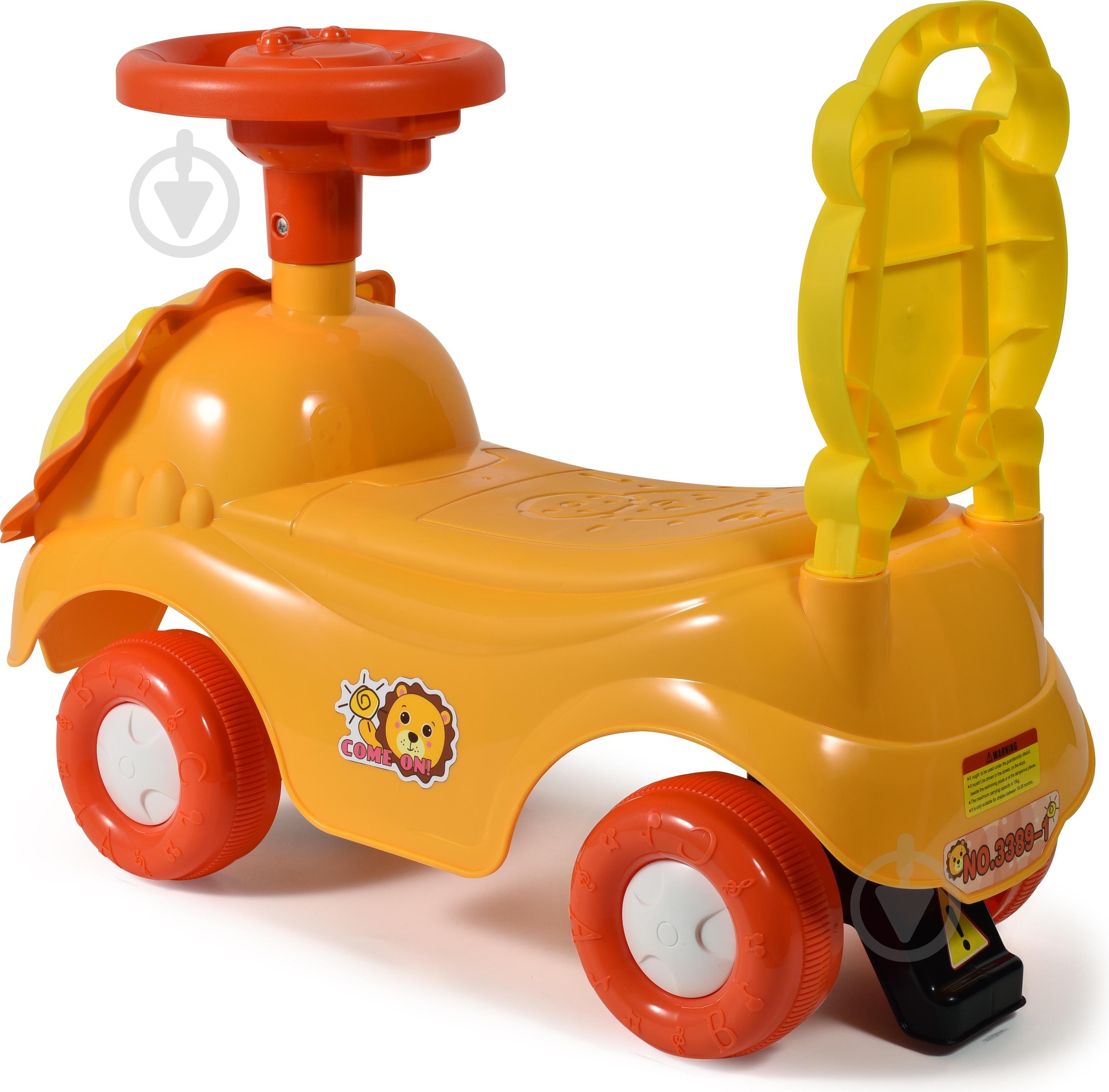 Толокар Qunxing Лев помаранчевий 50x21,5x21,5 см OCH0009081 - фото 2
