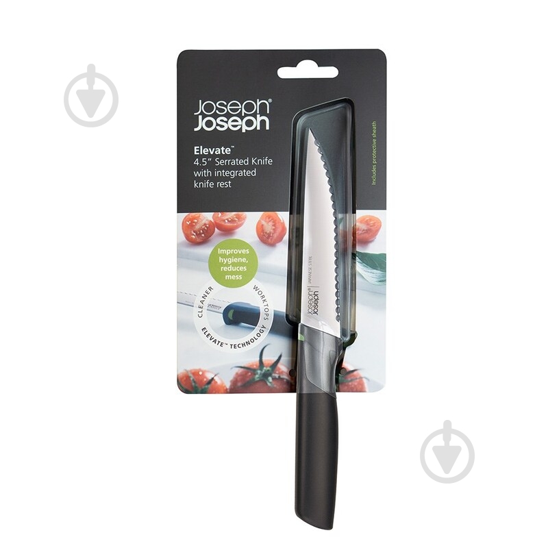 Нож для нарезки Joseph Joseph Elevate 11,4 см зубчатый - фото 2