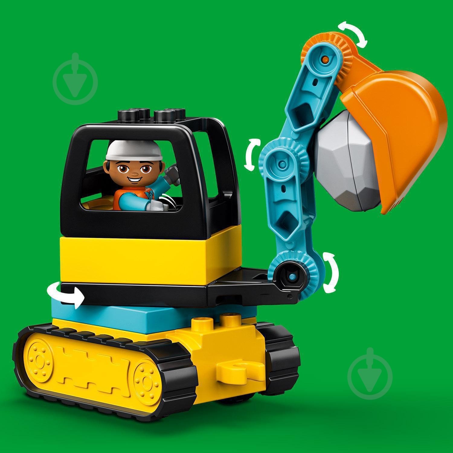 Конструктор LEGO DUPLO Вантажівка та гусеничний екскаватор 10931 - фото 5