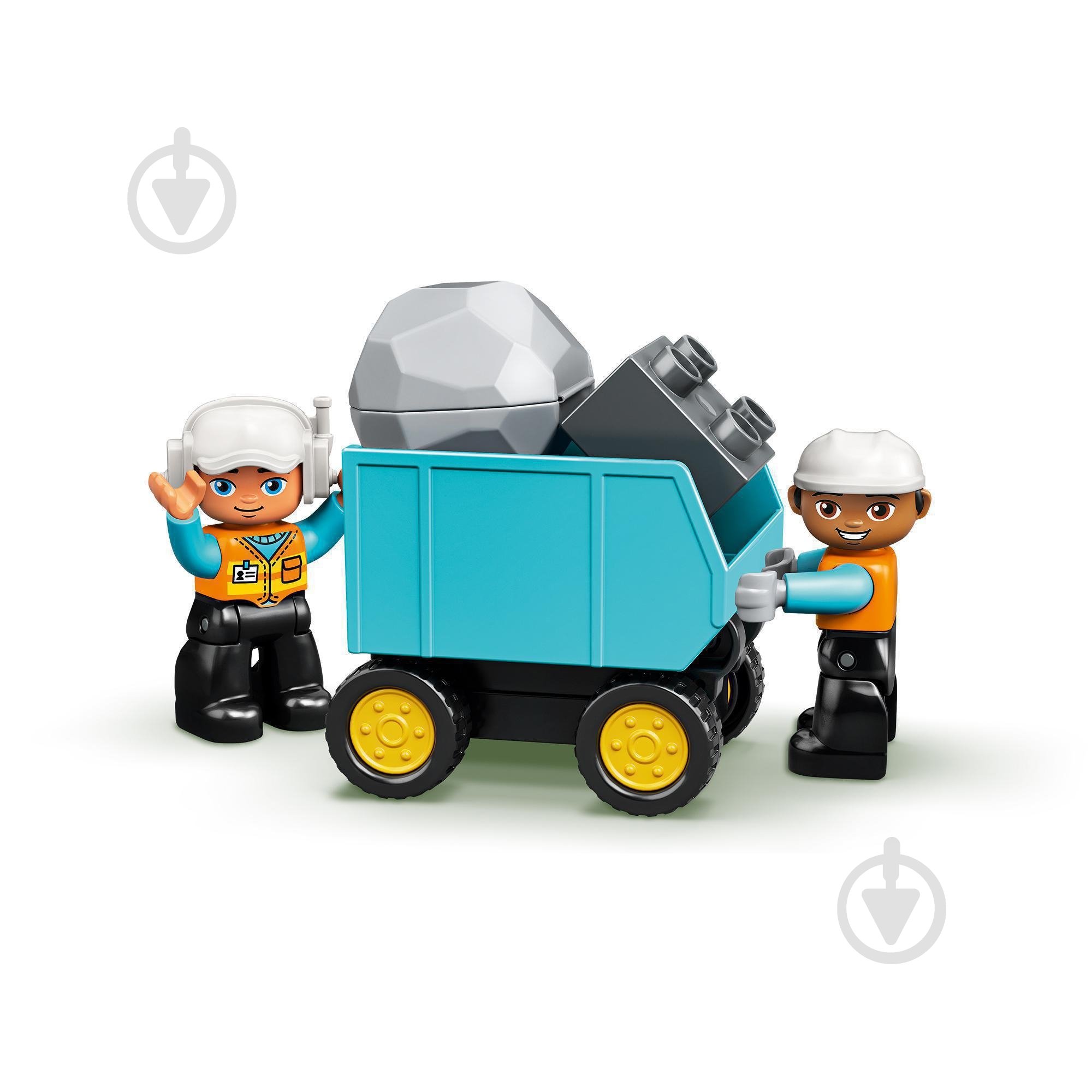 Конструктор LEGO DUPLO Вантажівка та гусеничний екскаватор 10931 - фото 13