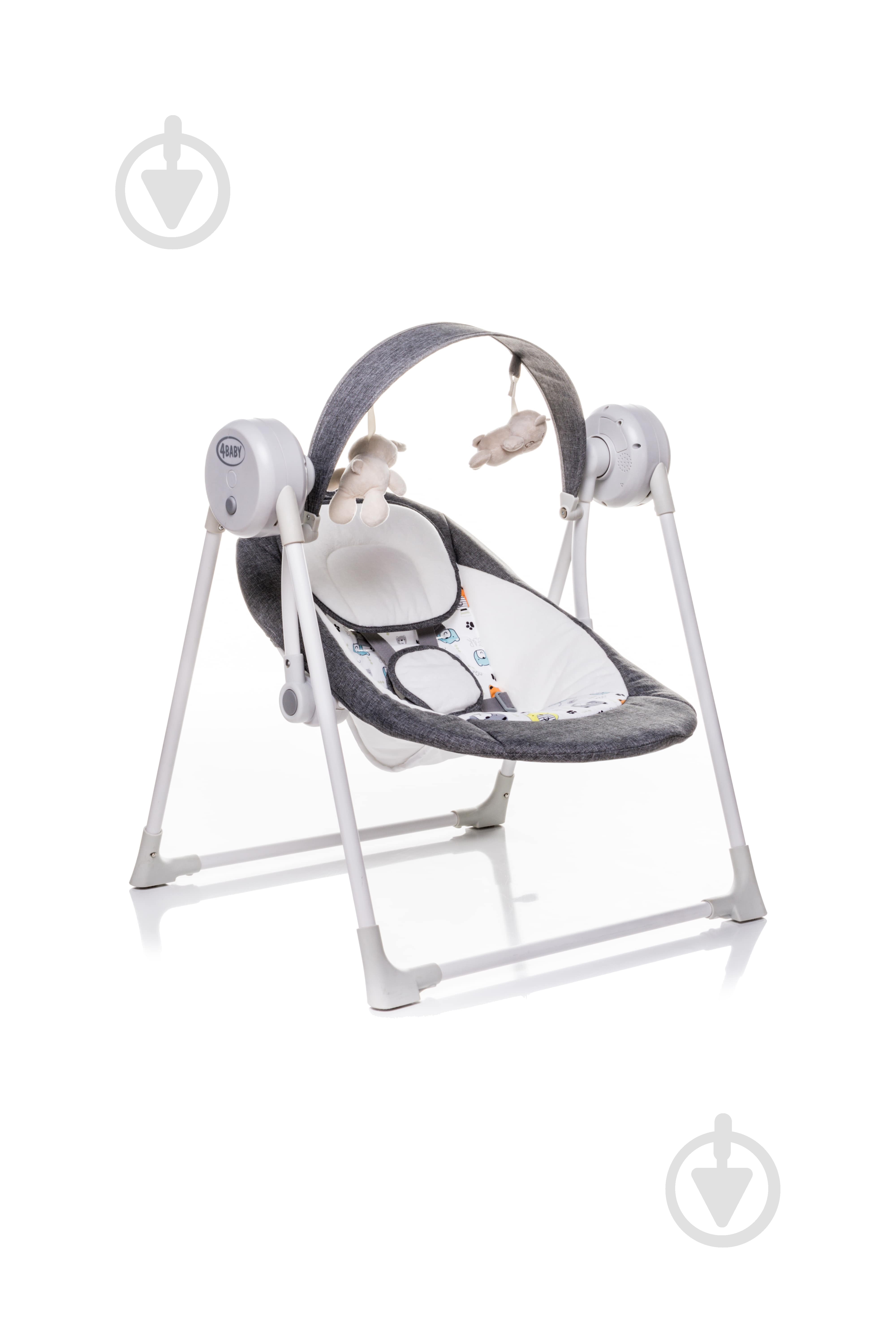 Шезлонг 4Baby Swing graphite 4SG03 - фото 2