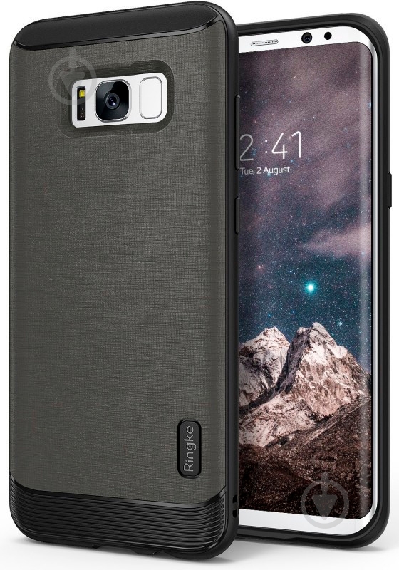 Чехол Ringke Flex S для Samsung Galaxy S8 Plus Gray (RCS4354) - фото 1 Чехол Ringke Flex S для Samsung Galaxy S8 Plus Gray (RCS4354) - фото 1