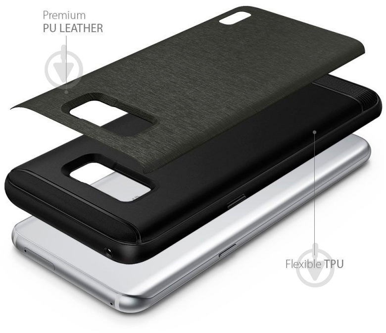 Чехол Ringke Flex S для Samsung Galaxy S8 Plus Gray (RCS4354) - фото 3 Чехол Ringke Flex S для Samsung Galaxy S8 Plus Gray (RCS4354) - фото 3