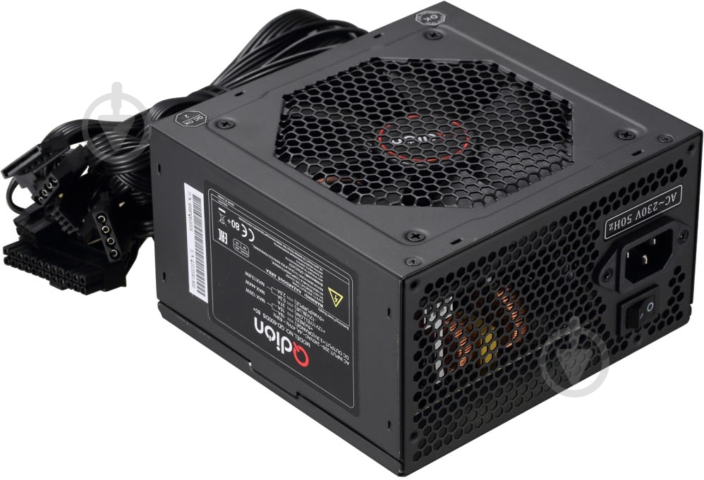 Блок питания Qdion QD-600DS 80+ 600 Вт - фото 1