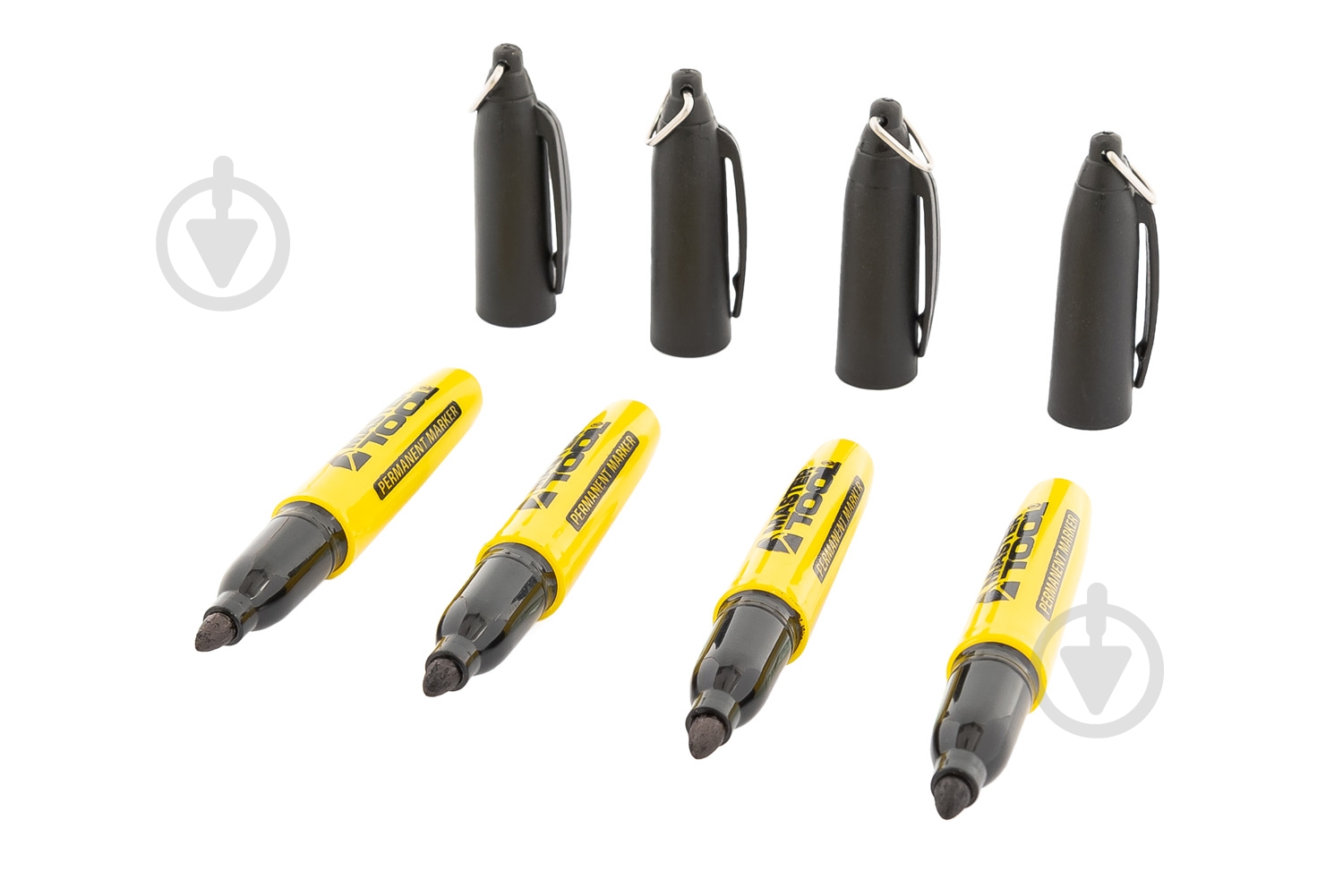 Маркер перманентный черный MasterTool 80 шт. 14-1820 - фото 6 Маркер перманентный черный MasterTool 80 шт. 14-1820 - фото 6