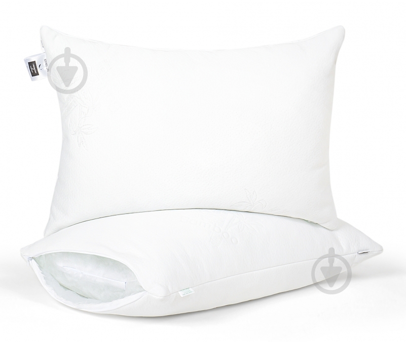 Подушка №832 Julia Hand Made шерстяная упругая MirSon 60x60 см белый - фото 2