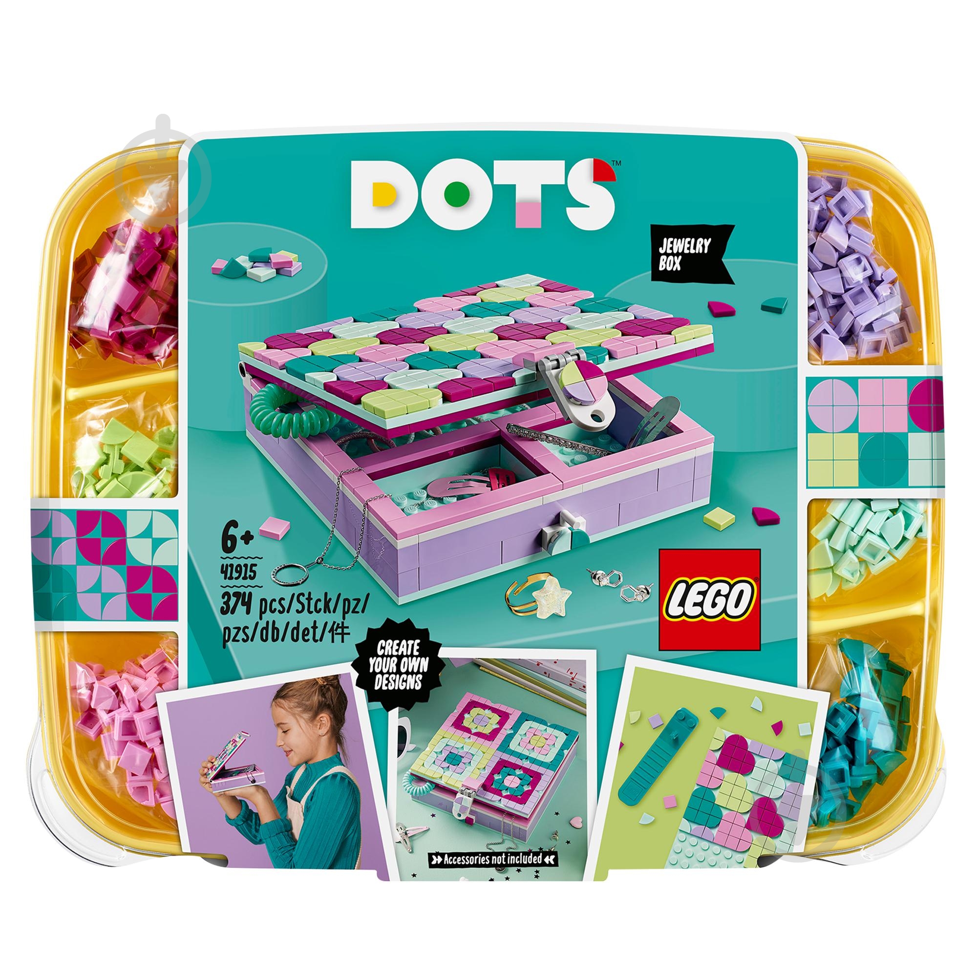 Конструктор LEGO Dots Шкатулка 41915 - фото 1