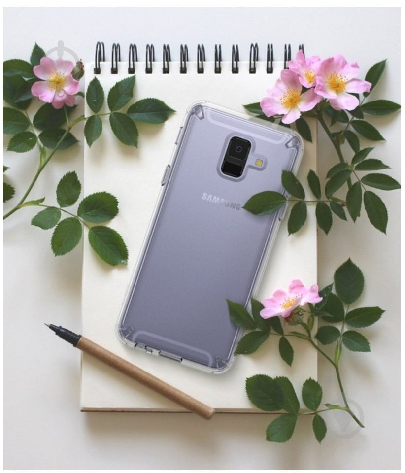 Чехол Ringke Fusion для Samsung Galaxy A6 Plus Clear (RCS4439) - фото 9