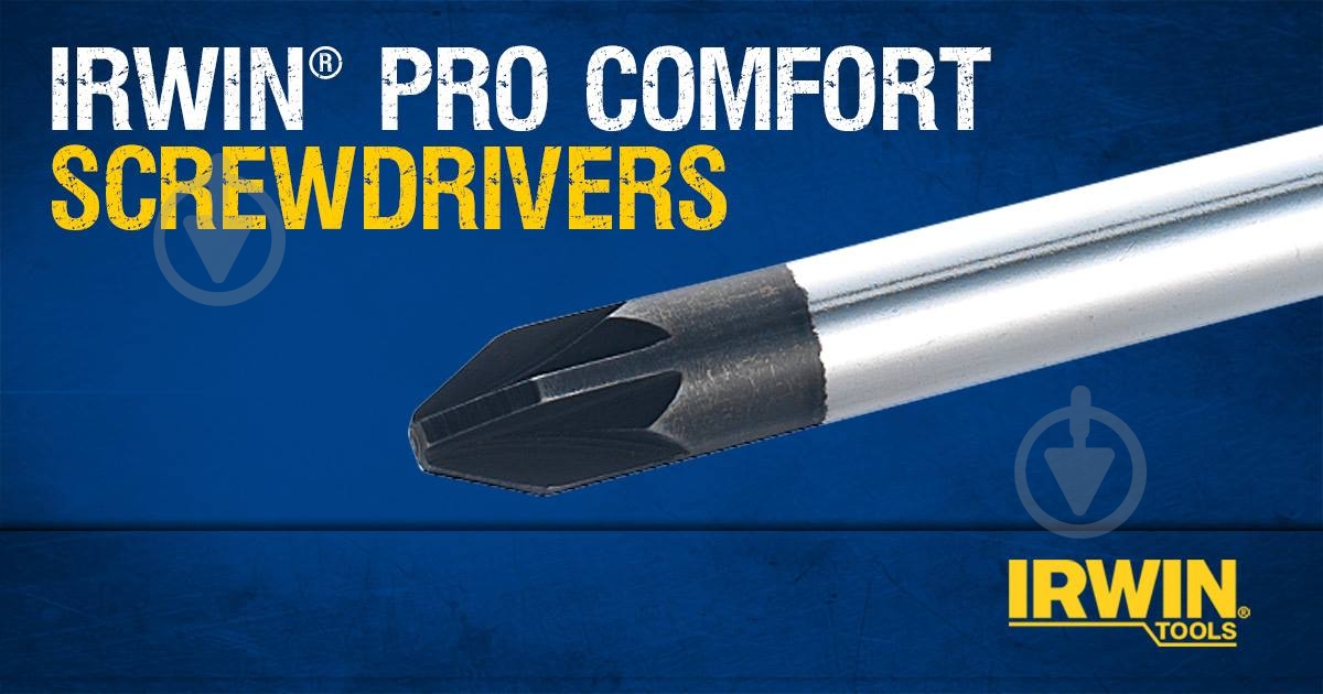 Отвертка Irwin PH2 x 125 мм Pro Comfort 1951812 - фото 3