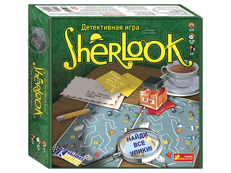 Игра настольная Ranok Creative Sherlook 436540 - фото 1