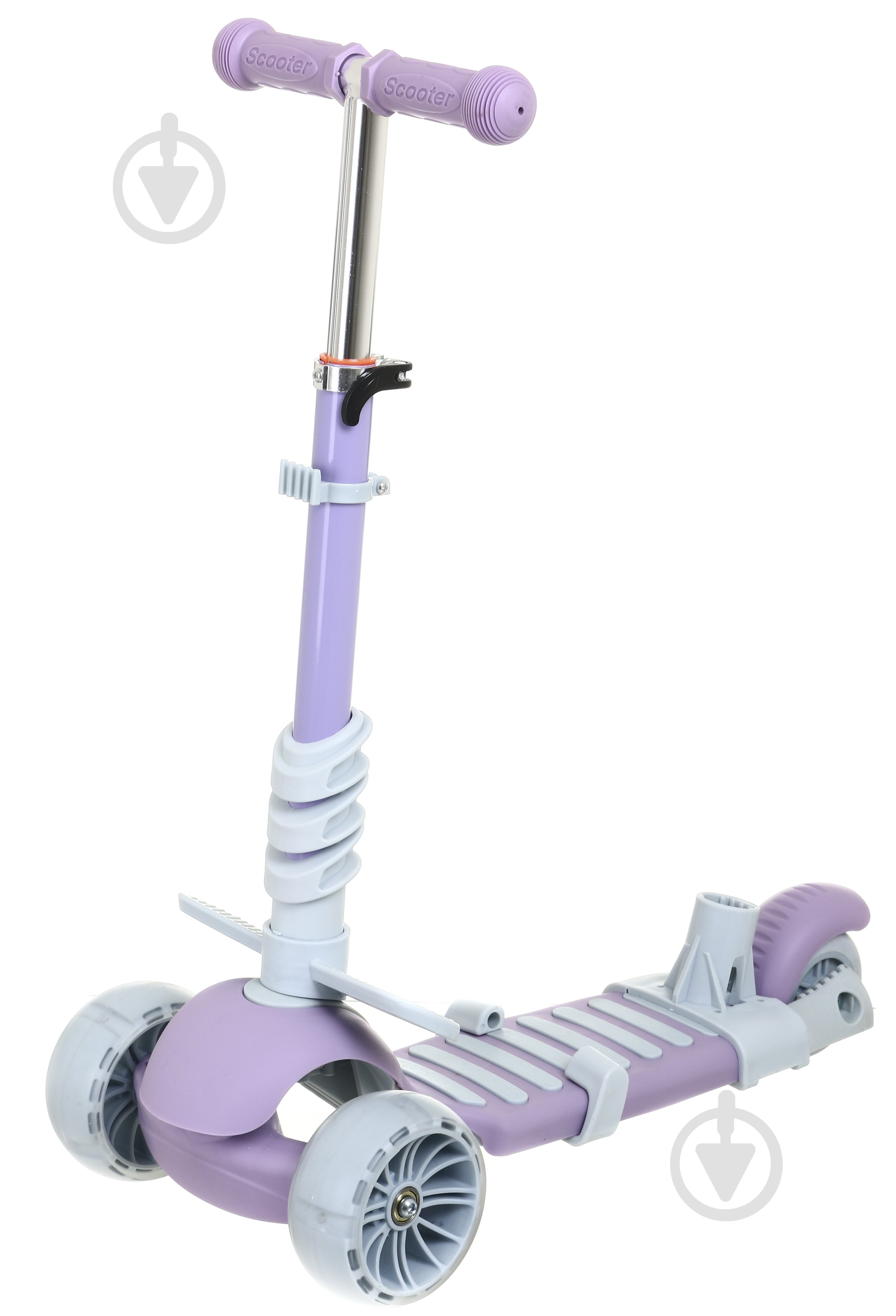 Самокат-трансформер Shantou 6 в 1 56x26x77-90 см бузковий KS 702-2 - фото 5