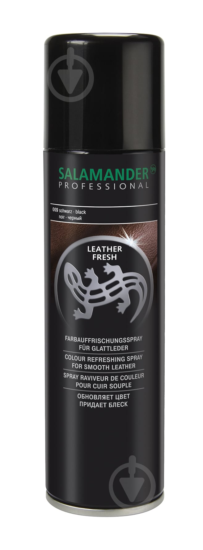 Краска аэрозольная SALAMANDER PROFESSIONAL черный 250 мл - фото 1