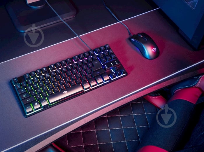 Клавіатура Trust Gaming GXT 833 Thado TKL (23724) black - фото 6