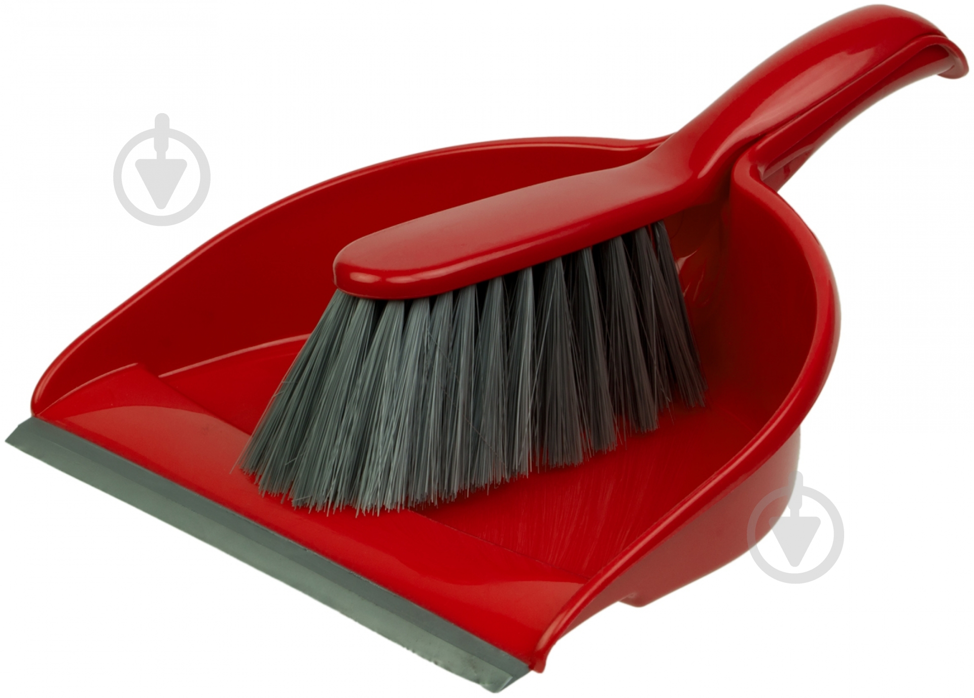 Совок зі щіткою COMPACT York 12 см в асортименті 062050 - фото 1