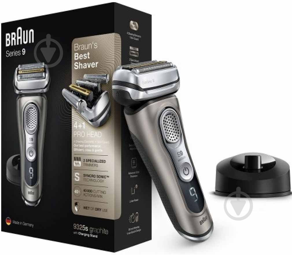 Электробритва Braun Series 9 9325s Graphite - фото 5