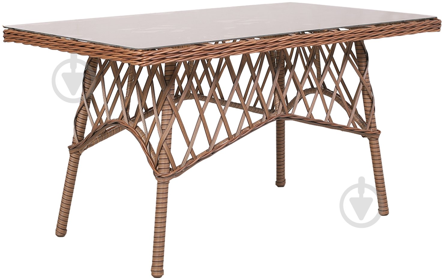 Стол BruStyle Сол Марсель коричневый 79x141 см - фото 1 Стол BruStyle Сол Марсель коричневый 79x141 см - фото 1