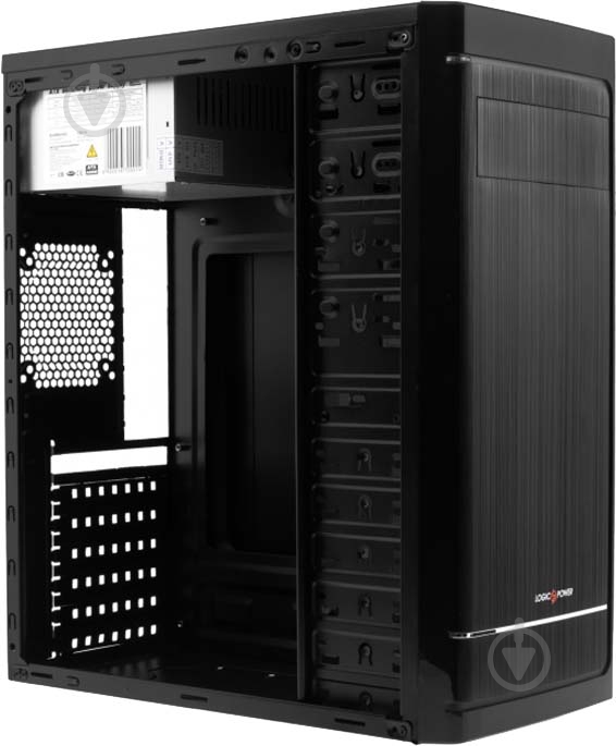 Корпус LogicPower 2006 400W 12cm Black - фото 4