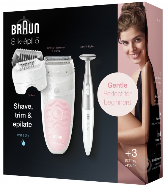 Эпилятор Braun Silk epil 5 SES 5/820 - фото 4 Эпилятор Braun Silk epil 5 SES 5/820 - фото 4