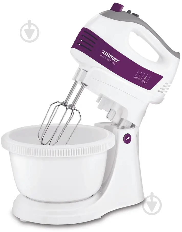 Миксер планетарный Zelmer ZHM 2460P - фото 2 Миксер планетарный Zelmer ZHM 2460P - фото 2