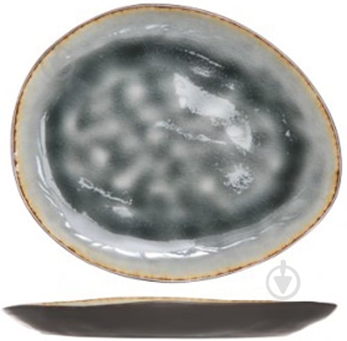 Тарелка Cosy&Trendy Laguna blue-grey 19,5 см 5556320 - фото 1