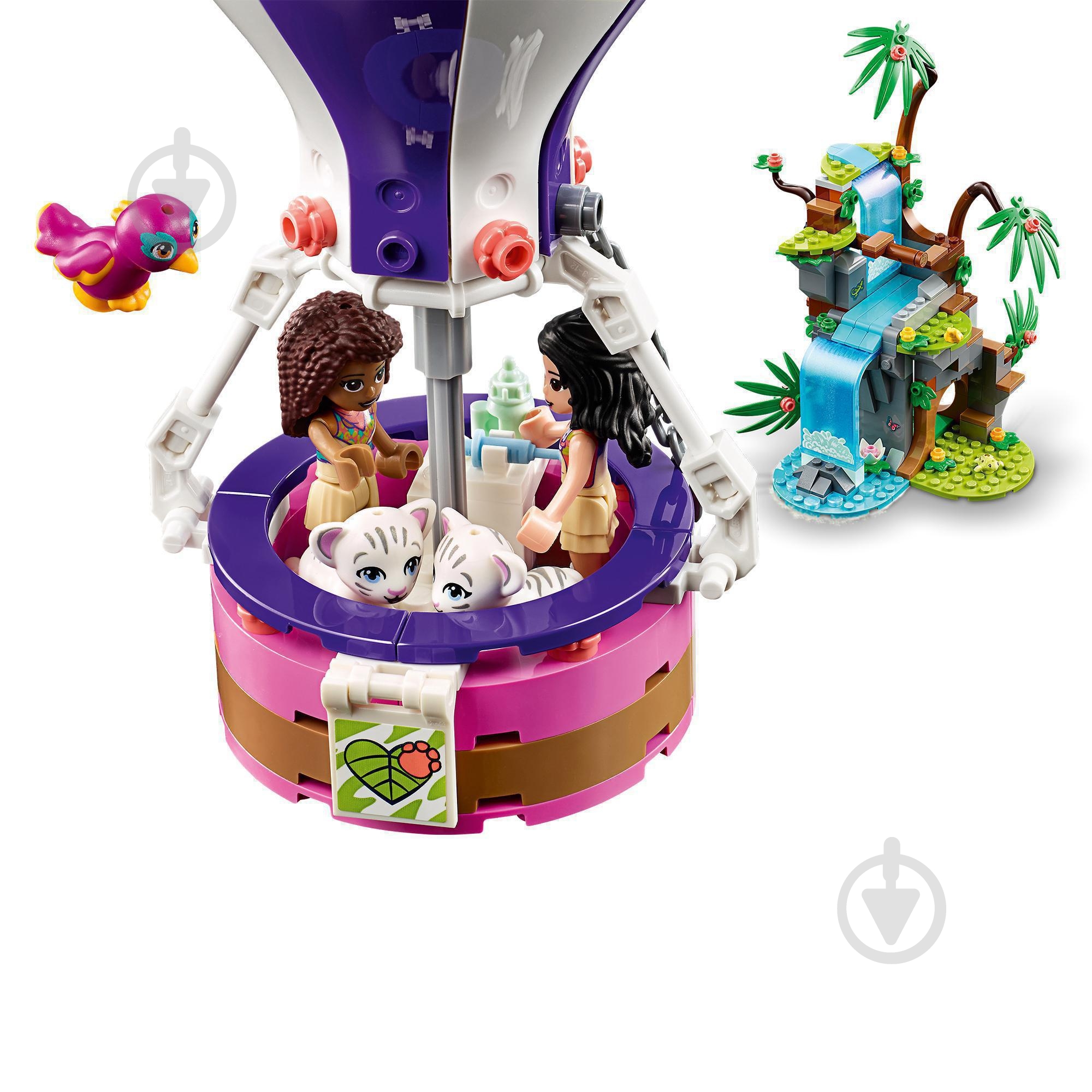 Конструктор LEGO Friends Джунгли: спасение тигра на воздушном шаре 41423 - фото 4 Конструктор LEGO Friends Джунгли: спасение тигра на воздушном шаре 41423 - фото 4