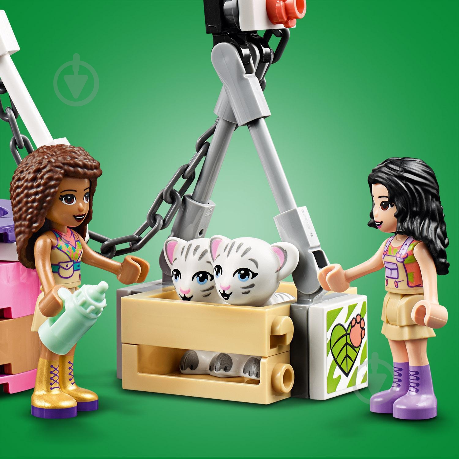Конструктор LEGO Friends Джунгли: спасение тигра на воздушном шаре 41423 - фото 9 Конструктор LEGO Friends Джунгли: спасение тигра на воздушном шаре 41423 - фото 9