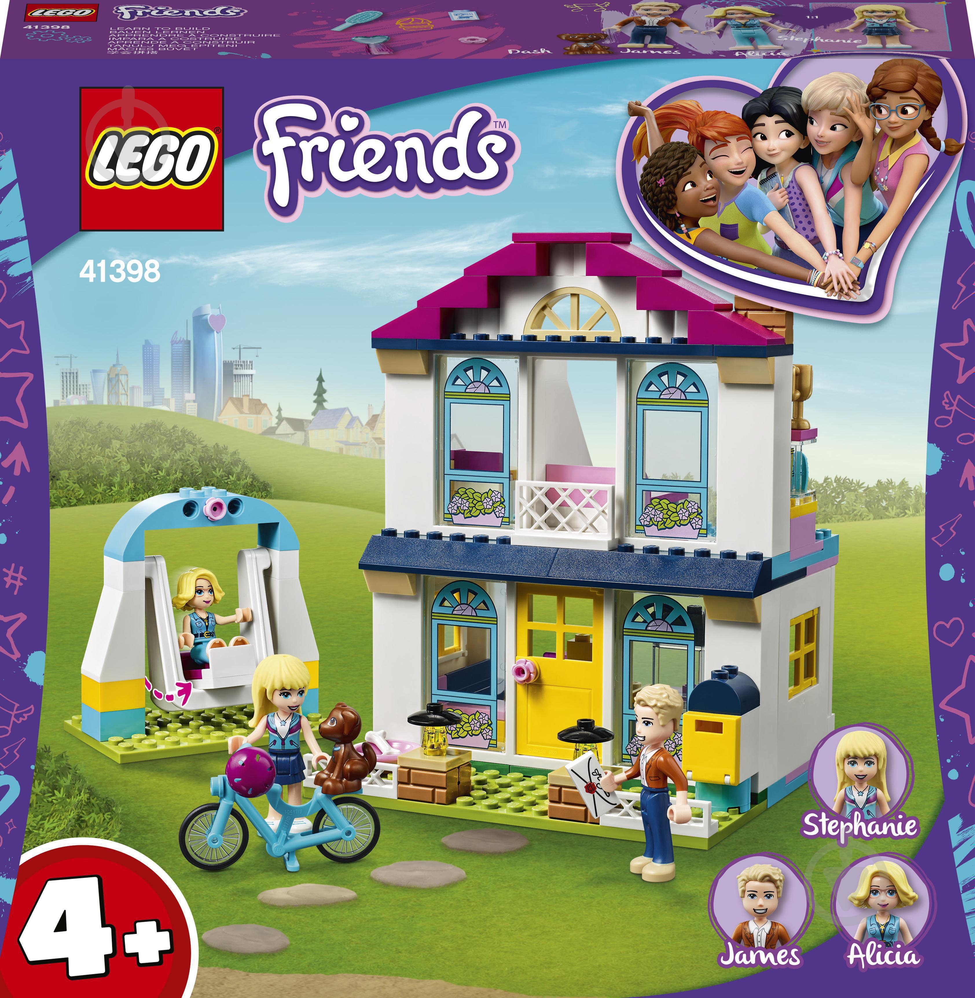 Конструктор LEGO Friends 4+ Будинок Стефані 41398 - фото 1