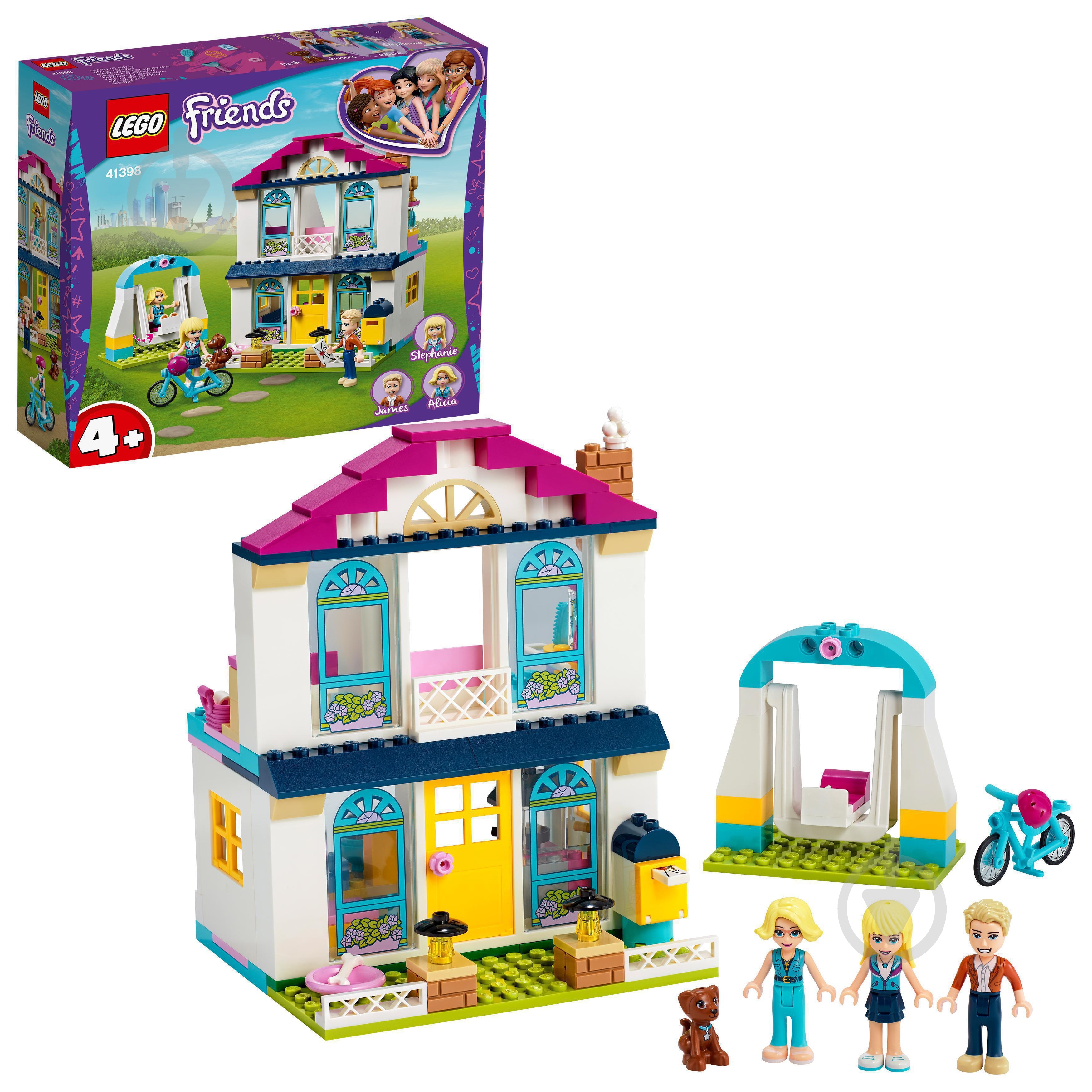 Конструктор LEGO Friends 4+ Будинок Стефані 41398 - фото 2